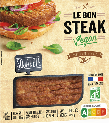 STEAK VEGAN 2X90 G
