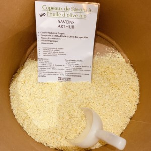 COPEAUX DE SAVON A L'HUILE D'OLIVE BIO VRAC