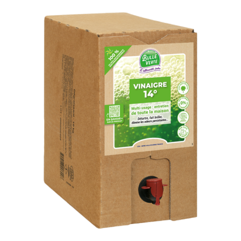 VINAIGRE 14° LITRE BULLE VERTE