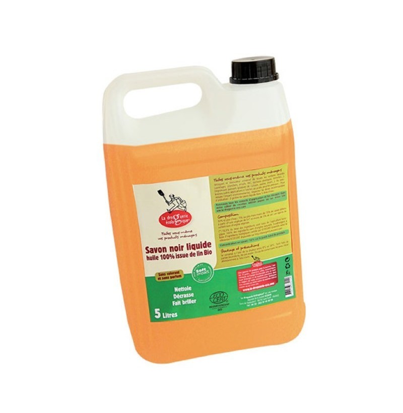 SAVON NOIR LIQUIDE LIN BIO VRAC